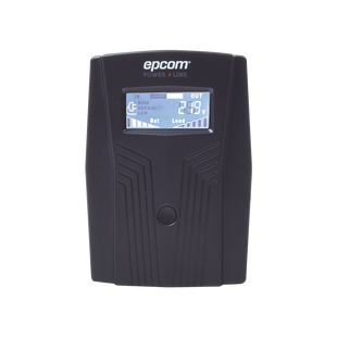 UPS de 850VA/510W / Topología Línea Interactiva / Entrada y Salida 120 Vca / Clavija NEMA 5-15P / 6 Tomas NEMA 5-15R / Sin RJ11 ni RJ45