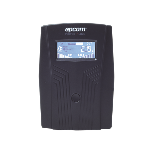 UPS de 850VA/510W / Topología Línea Interactiva / Entrada y Salida 120 Vca / Clavija NEMA 5-15P / 6 Tomas NEMA 5-15R / Sin RJ11 ni RJ45