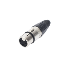 Kit Conector XLR Hembra + XLR Macho | Ideal para Conexiones de Micrófonos, Mezcladoras | Equipo de Audio Profesional