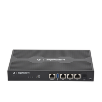 EdgeRouter 4, con 3 puertos 10/100/1000 Mbps + 1 puerto SFP, con funciones avanzadas de ruteo