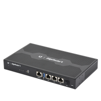 EdgeRouter 4, con 3 puertos 10/100/1000 Mbps + 1 puerto SFP, con funciones avanzadas de ruteo