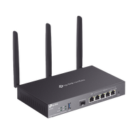 Router Omada VPN / SDN Multi-WAN Gigabit / 1 Puerto WAN SFP Gigabit / 1 Puerto WAN RJ45 Gigabit / 2 Puertos LAN RJ45 Gigabit / 2 Puertos Configurables LAN/WAN / 150,000 Sesiones Concurrentes / Administración Centralizada Omada o Stand-Alone