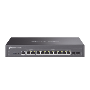 Router Omada VPN / SDN Multi-WAN Gigabit / 2 Puertos WAN/LAN RJ45 2.5 Gigabit / 8 Puertos WAN/LAN RJ45 Gigabit / 2 Puertos WAN/LAN SFP Gigabit / 1,000,000 Sesiones Concurrentes / Administración Centralizada Omada o Stand-Alone