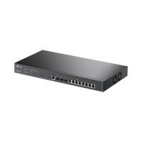 Router Omada VPN /  SDN Multi-WAN 10G / 1 Puerto WAN SFP+ 10G / 1 Puerto WAN/LAN SFP+ 10G / 1 Puerto WAN/LAN SFP 1G / 8 puertos LAN/WAN 1G / 2 Puertos USB / 2.3 Millones Sesiones Concurrentes / Administración Centralizada OMADA SDN.