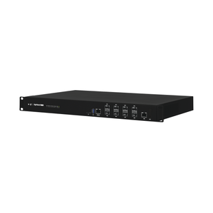 EdgeRouter INFINITY de 8 puertos SFP+ 10 G + 1 puerto RJ45 Gigabit, throughput 80 Gbps, 16 núcleos y 16 GB RAM , fuentes de alimentación modulares Hot-Swappable