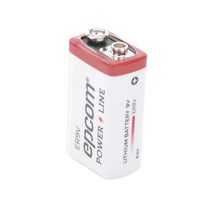 Pila 9V @ 1200 mAh / Alta Capacidad ( No recargable )
