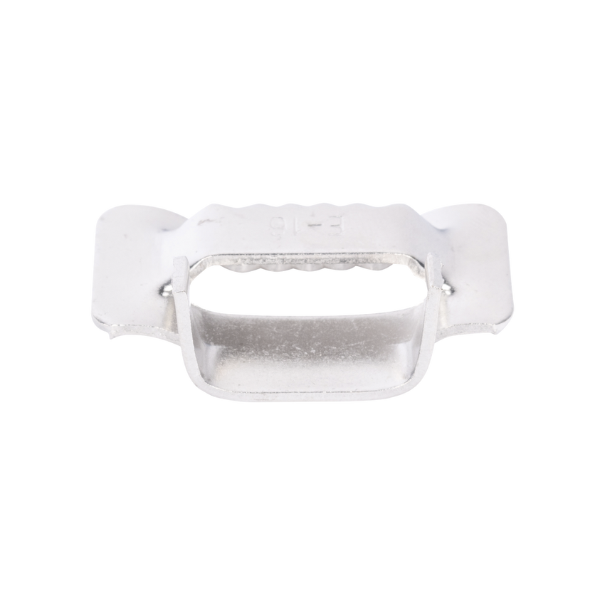 Hebillas PanSteel™ de Acero Inoxidable 201, Para Uso con Fleje ESW16T76-CR2 de 5/8, Paquete de 100pz