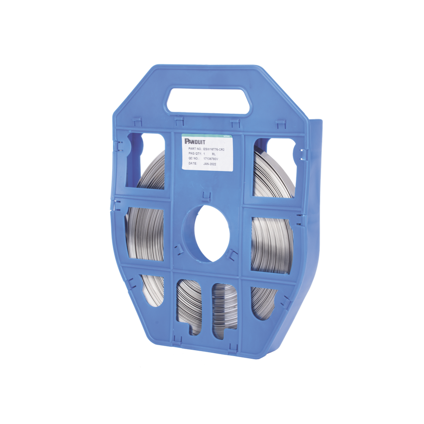 Fleje PanSteel™ de Acero Inoxidable 201, 16 mm de Ancho (5/8), 0.75 mm de Espesor, Rollo de 30.5 metros