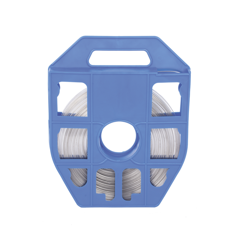 Fleje PanSteel™ de Acero Inoxidable 201, 16 mm de Ancho (5/8), 0.75 mm de Espesor, Rollo de 30.5 metros