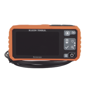 Cámara Boroscopio de Inspección 5.5mm 720p USB-C,  LCD 4.3" Color, Cuello de Cisne Nylon de 10' (3m) con Imán, Espejo, 6 LED´s. Batería Io-Li Recargable. Ideal en Electricidad, HVAC, Plomería y Aviación