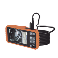 Dual Cámara Boroscopio Pro 5.5mm 720p USB-C/Wi-Fi, y LCD 4.3" a Color, Cuello de Cisne Blindado 10' (3m) con Imán y 6 LED´s. Batería Io-Li Recargable. Ideal en Industria Automotriz, Electricidad, HVAC, Plomería