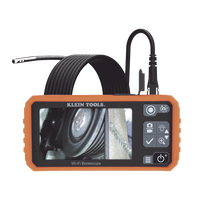 Dual Cámara Boroscopio Pro 5.5mm 720p USB-C/Wi-Fi, y LCD 4.3" a Color, Cuello de Cisne Blindado 10' (3m) con Imán y 6 LED´s. Batería Io-Li Recargable. Ideal en Industria Automotriz, Electricidad, HVAC, Plomería