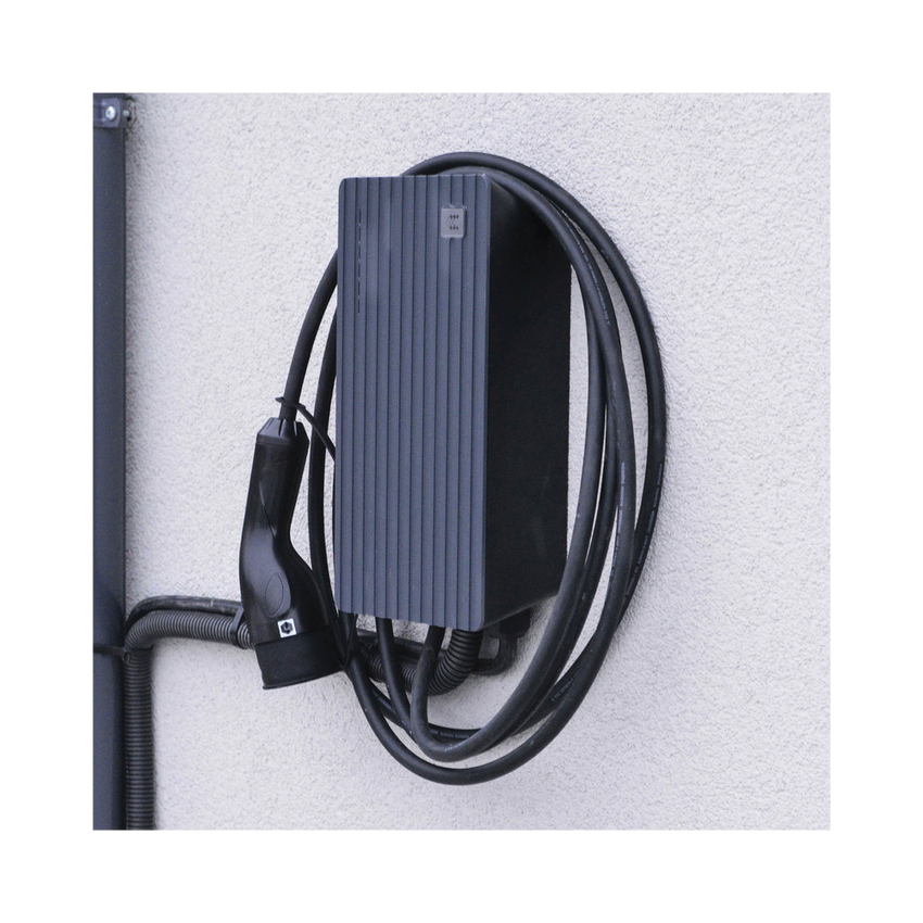 Estación de Carga para Vehículos Eléctricos con Conector Tipo 1 (SAE J1772), 220Vca con Potencia de Salida de 7.4kW (32A / bifásica)