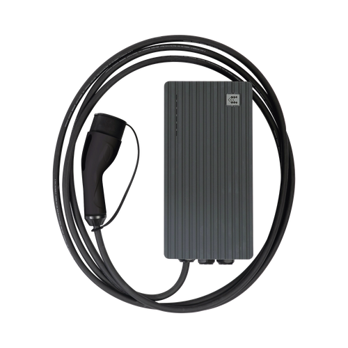 Estación de Carga para Vehículos Eléctricos con Conector Tipo 1 (SAE J1772), 220Vca con Potencia de Salida de 7.4kW (32A / bifásica)