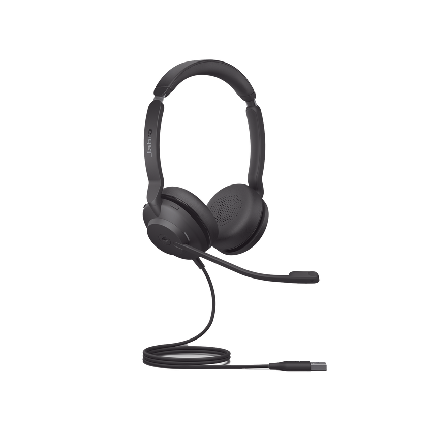 Jabra Evolve2 30SE, Auricular stereo versión MS con aislamiento de ruido, indicador de ocupado (Busylight) (23189-999-979)