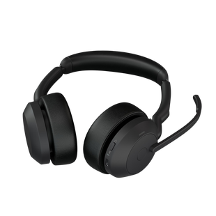 Jabra Evolve2 55, Auricular stereo versión MS, dongle USB-A con cancelación de ruido (25599-999-999)