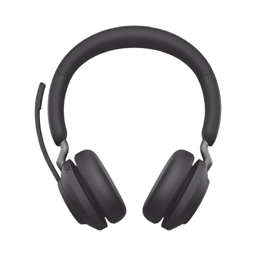 Jabra Evolve2 65, Auricular stereo versión UC, dongle USB-A con cancelación de ruido (26599-999-999)
