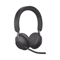 Jabra Evolve2 65, Auricular stereo versión UC con aislamiento de ruido activa, dongle USB-A indicador de ocupado (Busylight) (26599-989-999)