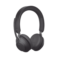 Jabra Evolve2 65, Auricular stereo versión UC con aislamiento de ruido activa, dongle USB-A indicador de ocupado (Busylight) (26599-989-999)