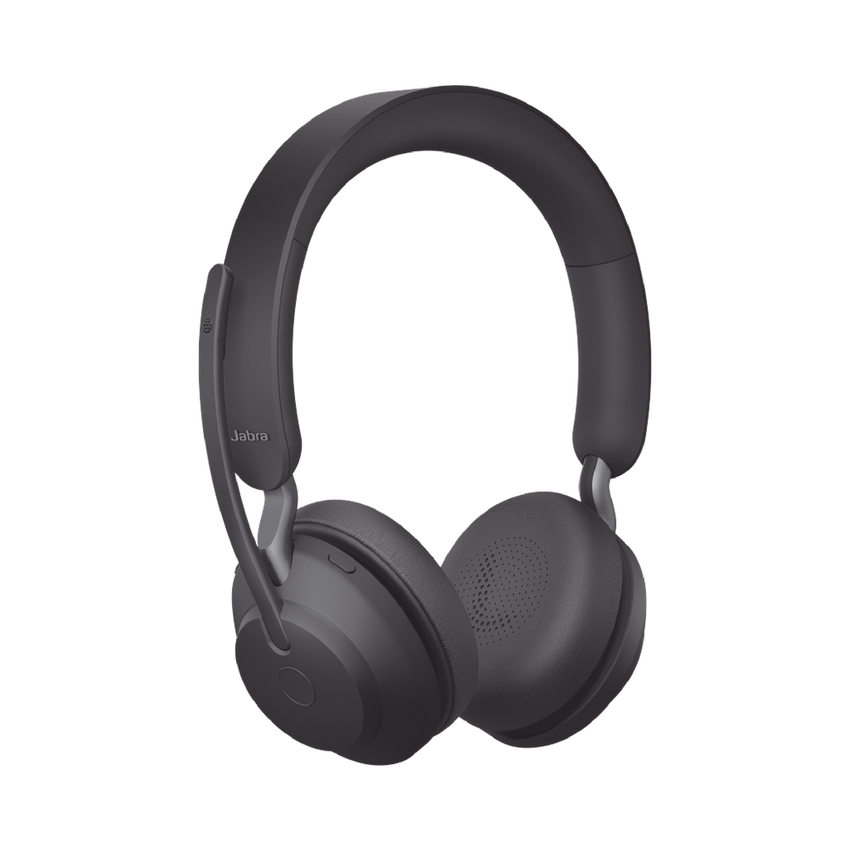 Jabra Evolve2 65, Auricular stereo versión UC con aislamiento de ruido activa, dongle USB-A indicador de ocupado (Busylight) (26599-989-999)