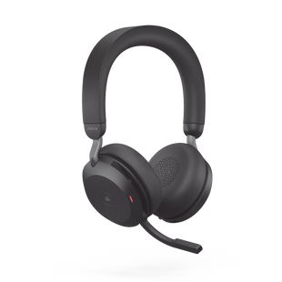 Jabra Evolve2 75, Auricular stereo versión MS con cancelación de ruido activa, dongle USB-A indicador de ocupado (Busylight)(27599-999-999)