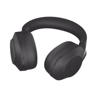 Jabra Evolve2 85, Auricular stereo versión UC con cancelación de ruido activa, dongle USB-A indicador de ocupado (Busylight)(28599-989-999)