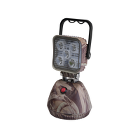 Lámpara de trabajo de mano con batería recargable y montaje magnético