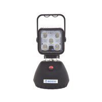 Lámpara de trabajo de mano, con batería recargable y montaje magnético, IP67