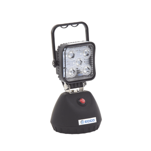 Lámpara de trabajo de mano, con batería recargable y montaje magnético, IP67