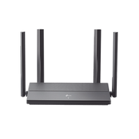 Router WiFi 6 AX 1500 Mbps / MU-MIMO 2X2 y OFDMA / 1 Puerto WAN Gigabit / 3 Puertos LAN Gigabit / Soporta IPV6 y TR-069 / 4 Antenas Beamforming / Seguridad WiFi WPA3