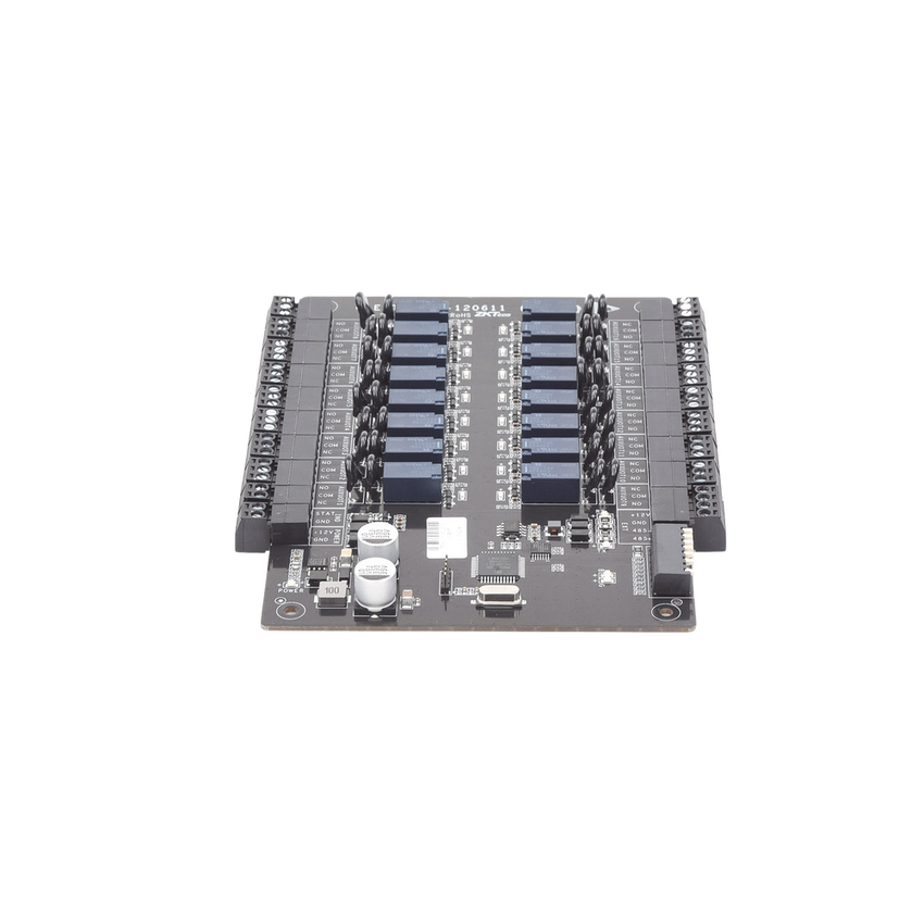 Expansor de 16 Relevadores / RS-485 / Compatible ZKEC10 / Hasta 58 Relevadores / 12VCC