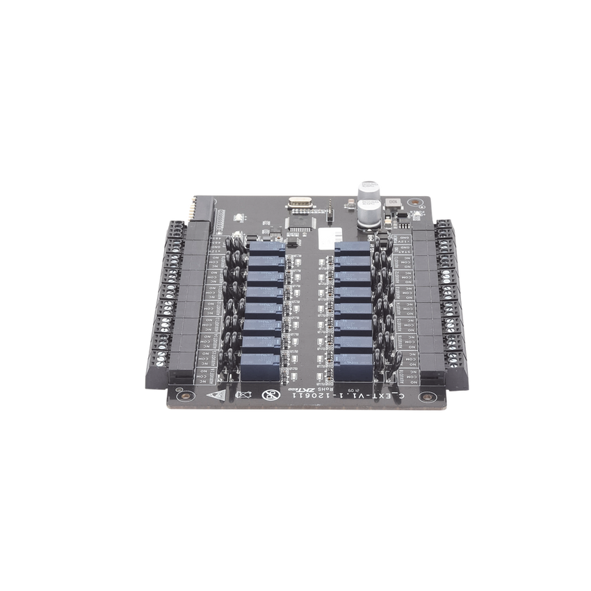 Expansor de 16 Relevadores / RS-485 / Compatible ZKEC10 / Hasta 58 Relevadores / 12VCC