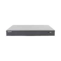 DVR 32 Canales TurboHD + 8 Canales IP / 5 Megapixel Lite - 3K Lite / Acusense (Evita Falsas Alarmas) / Audio Bidireccional / 2 Bahías de Disco Duro / H.265+ / Salida de Video en Full HD