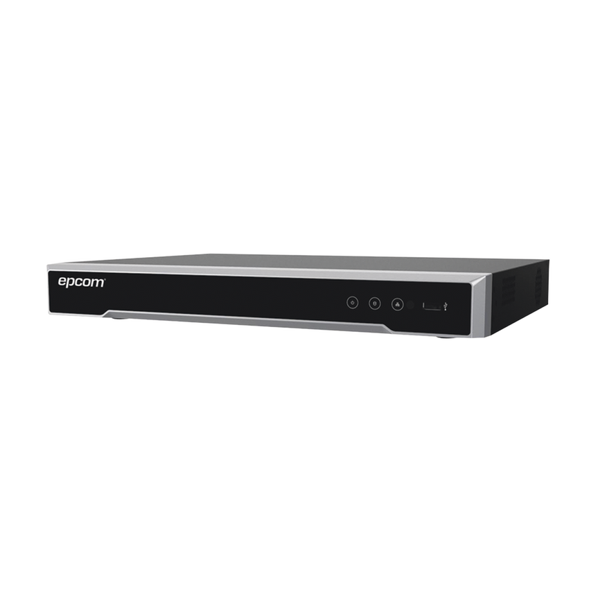 DVR 4 Canales TURBOHD + 4 Canales IP / 8 Megapixel (4K) / Audio por Coaxitron / ACUSENSE / Reconocimiento Facial / 1 Bahía de Disco Duro / Salida de Video en Full HD / H.265+