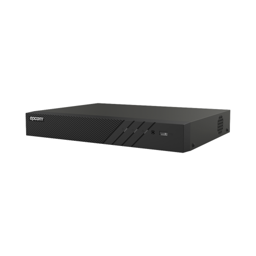 DVR 16 Canales TURBOHD + 8 Canales IP / 8 Megapixel (4K) / Audio Bidireccional/ ACUSENSE / Reconocimiento Facial / 2 Bahías de Disco Duro / Salida de Video en 4K / H.265+