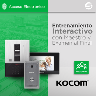 Curso de Videoporteros y Audioporteros analógicos Kocom.