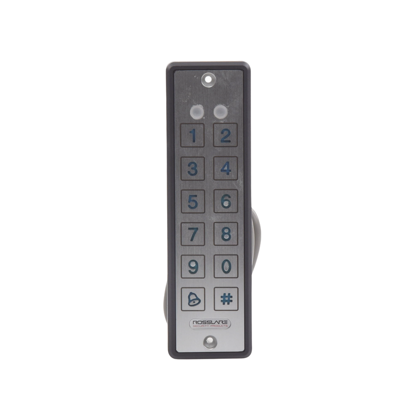 Lector ultra delgado de proximidad con teclado, capacidad de lectura de tarjetas  de proximidad de 125 Khz (tipo EM y HID)