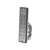 Lector ultra delgado de proximidad con teclado, capacidad de lectura de tarjetas  de proximidad de 125 Khz (tipo EM y HID)
