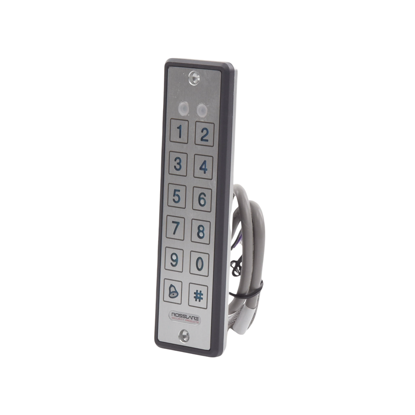 Lector ultra delgado de proximidad con teclado, capacidad de lectura de tarjetas  de proximidad de 125 Khz (tipo EM y HID)