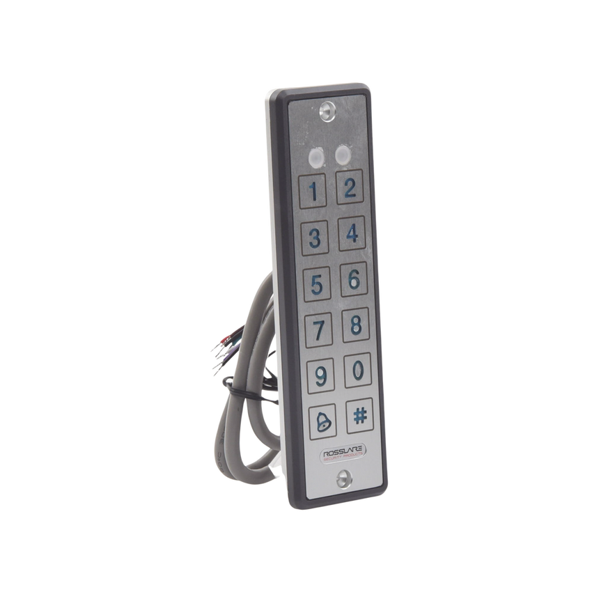 Lector ultra delgado de proximidad con teclado, capacidad de lectura de tarjetas  de proximidad de 125 Khz (tipo EM y HID)