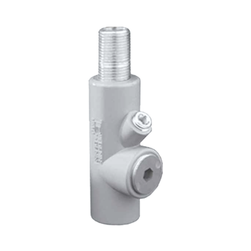 Sello Macho-Hembra de 3/4" (19 mm) de Aluminio con Recubrimiento Exterior de PVC y Interior de Uretano.