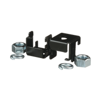 Soporte para Montaje en Charola Tipo Escalerilla, Compatible con Rieles de 9.5 x 38.1 mm o 9.5 x 50.8 mm, Uso Con Varilla Roscada de 5/8", Color Negro