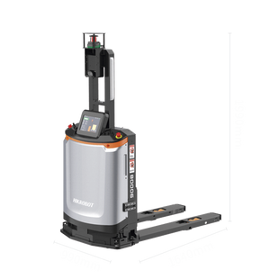 Montacargas Automatizado para la transferencia automática de contenedores / pallets.