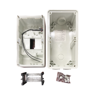 Gabinete Plástico para Exterior IP66 para Riel Din