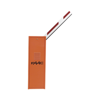 Kit de Barrera FAAC 620 RPD con Pluma Rectangular sin Iluminación / Equipo Hidráulico de Uso Intensivo / Hasta 2 Millones de Ciclos Antes de Presentar una Falla Severa