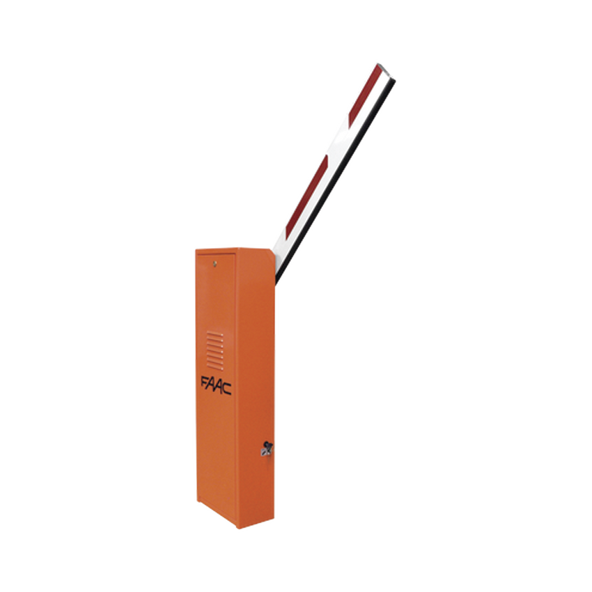 Kit de Barrera FAAC 620 RPD con Pluma Rectangular sin Iluminación / Equipo Hidráulico de Uso Intensivo / Hasta 2 Millones de Ciclos Antes de Presentar una Falla Severa