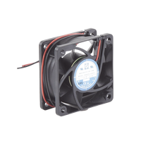 Ventilador Anticondensante Axial Cuadrado, 60x60x25 mm, 12 Vcc, 4390 RPM, 1.8 W, 0.15 A, Flujo de Aire de 25.0 CFM, Unión Sellada.