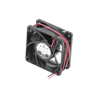Ventilador Anticondensante Axial Cuadrado, 60x60x25 mm, 24 Vcc, 4500 RPM, 2.9 W, 0.12 A, Flujo de Aire de 25.0 CFM, Unión Sellada.