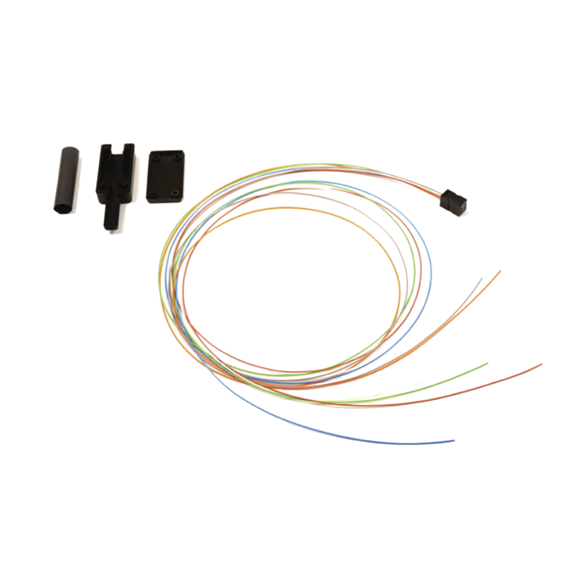 Kit Breakout de 6 Fibras, para Convertir Fibra (Loose Tube) de 250 a 900 Micras, 1 Metro (3.28 Pies)