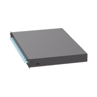Distribuidor de Fibra Óptica, Con 12 Conectores LC Duplex (24 Fibras), Para Fibra Multimodo OM3/OM4, 1 UR